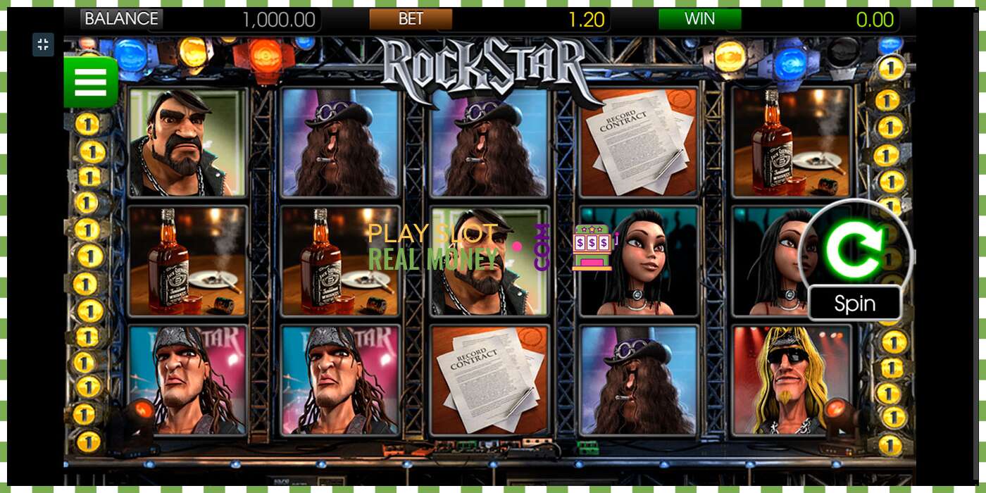 Слот Rockstar на реальные деньги, картинка - 1