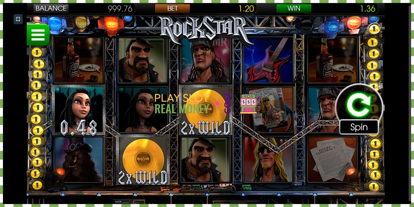 Слот Rockstar на реальные деньги, картинка - 3