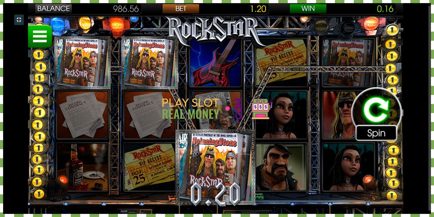 Слот Rockstar на реальные деньги, картинка - 4