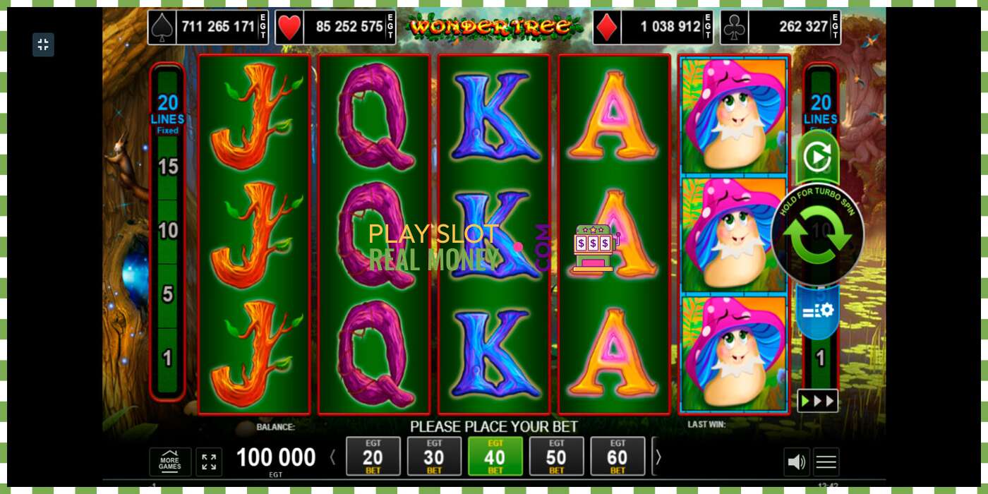 Slot Wonder Tree oikealla rahalla, kuva - 1