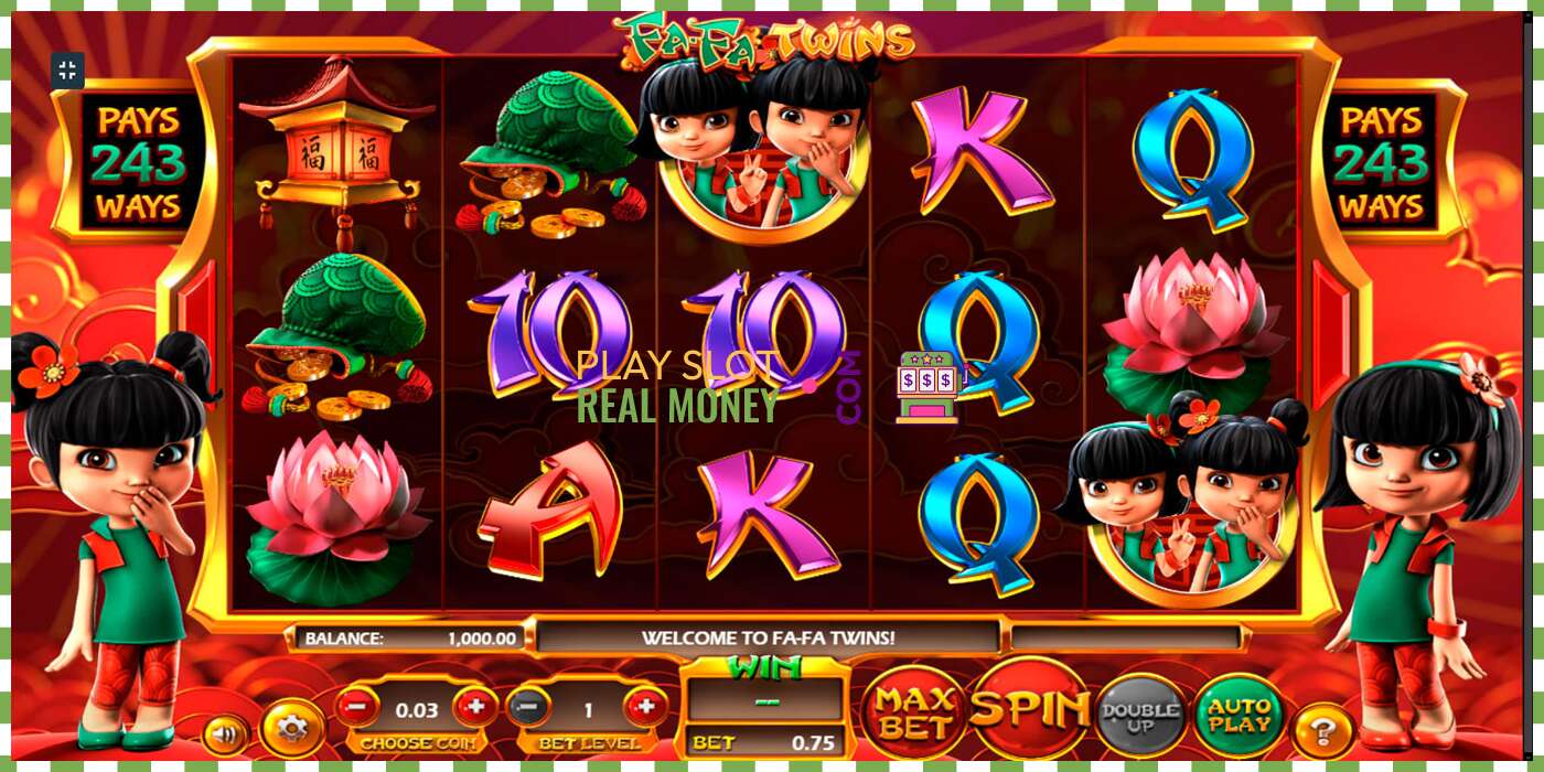 Slot Fa Fa Twins untuk wang sebenar, gambar - 1