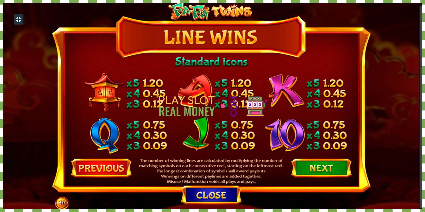 Slot Fa Fa Twins untuk wang sebenar, gambar - 7