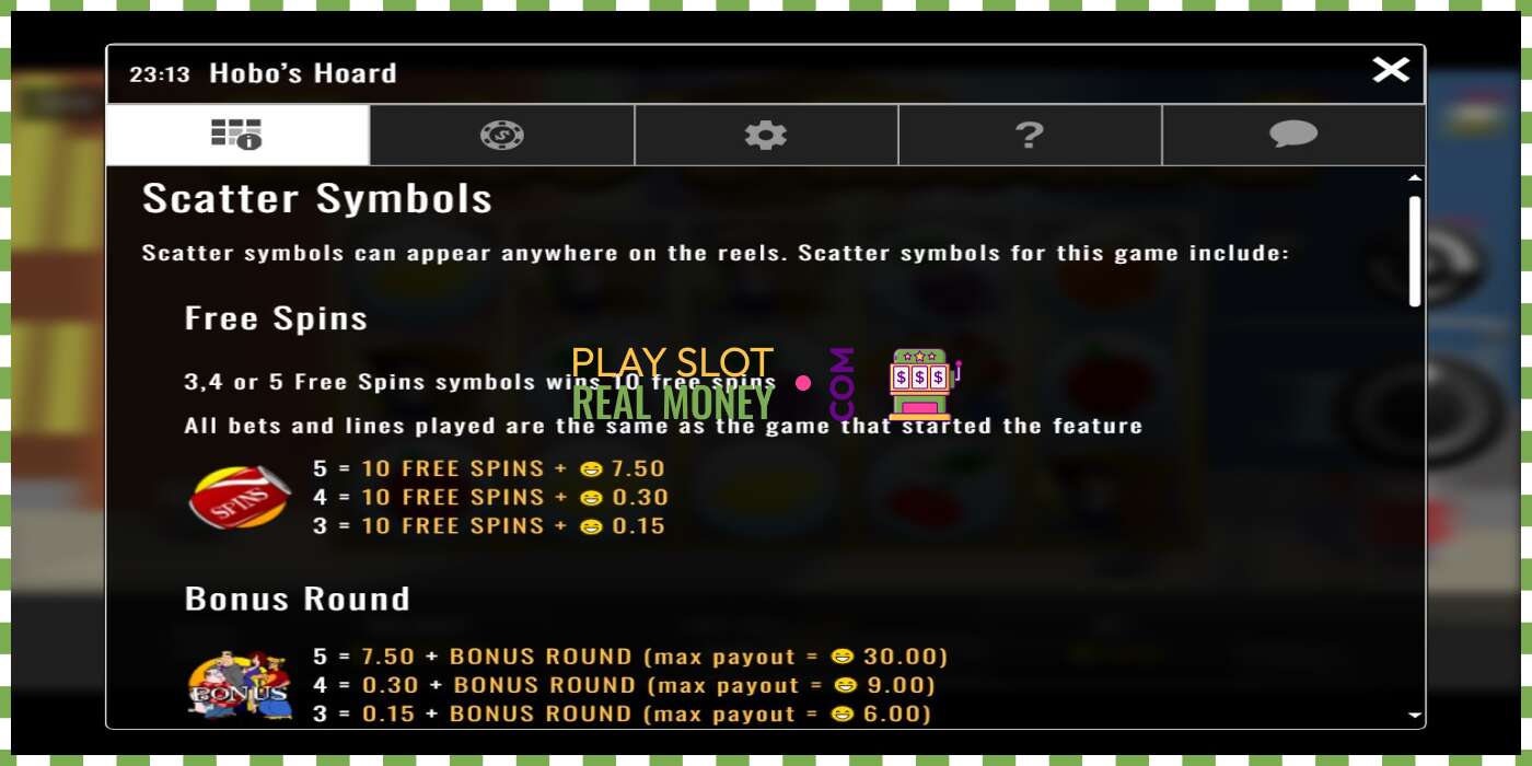 Slot Hobo’s Hoard por dinheiro real, foto - 3