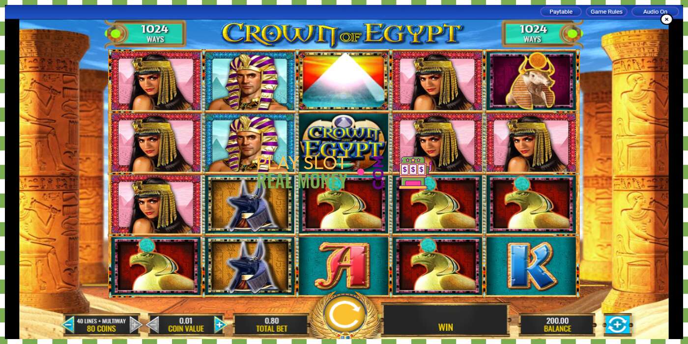 Слот Crown of Egypt на реальные деньги, картинка - 1