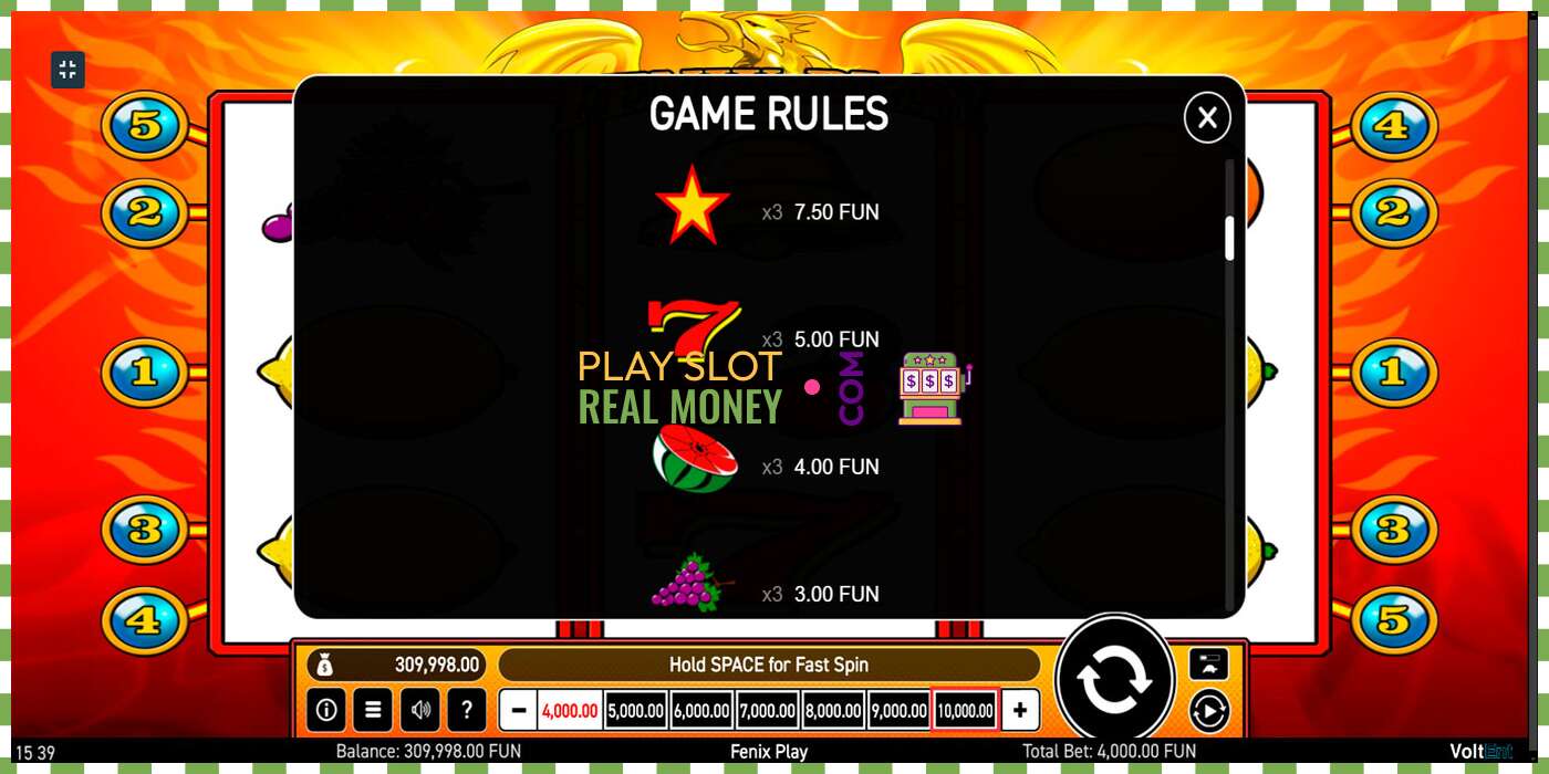 Slot Fenix Play haqiqiy pul uchun, rasm - 3