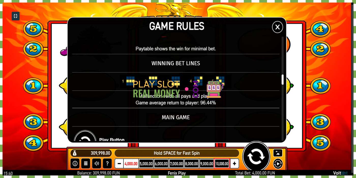 Slot Fenix Play for real money, picture - 4