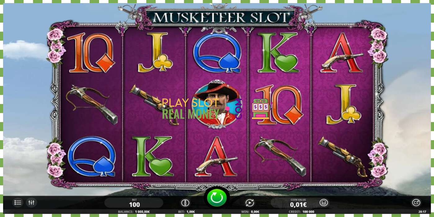 Слот Musketeer Slot на реальные деньги, картинка - 2