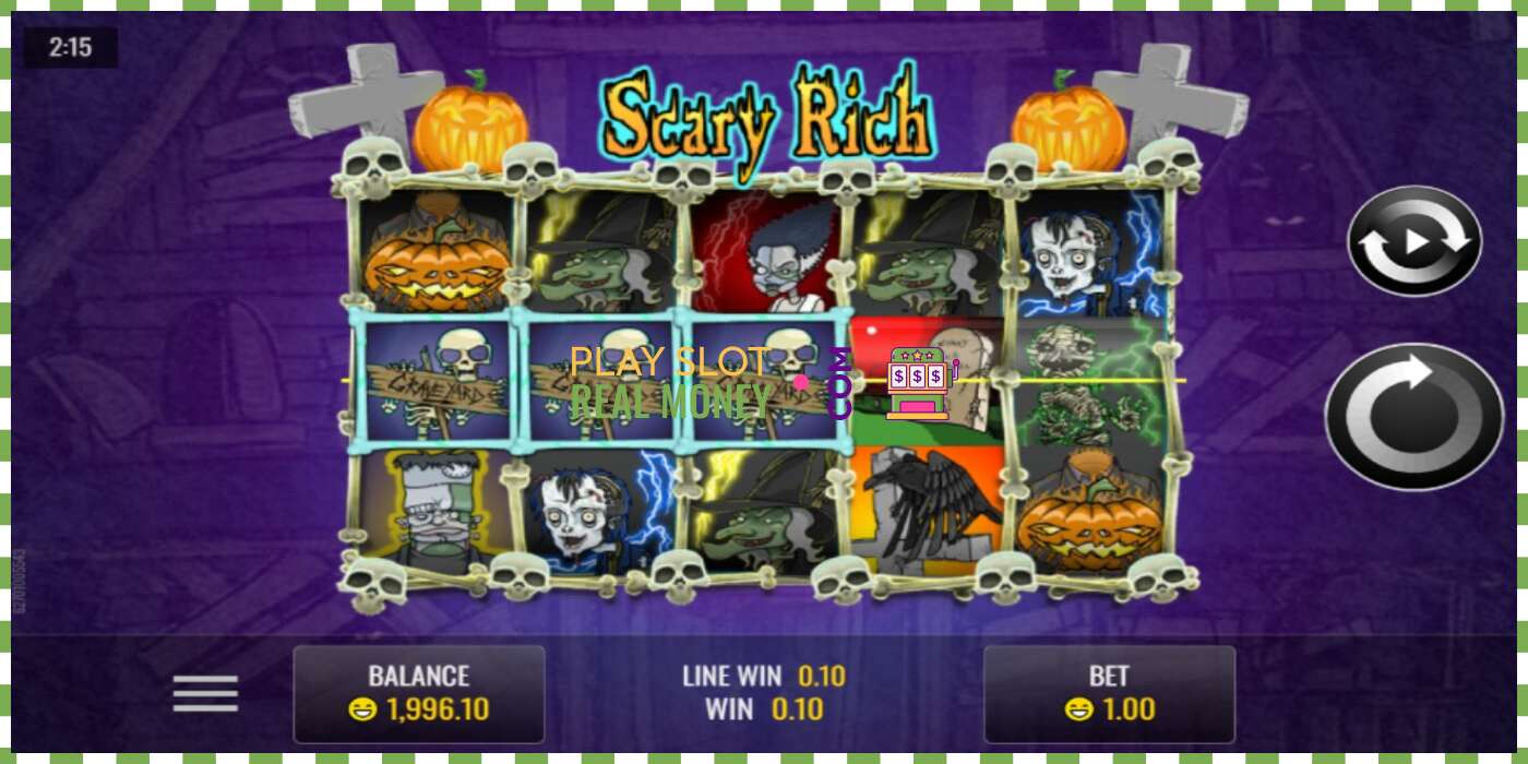 Slot Scary Rich for real money, picture - 2