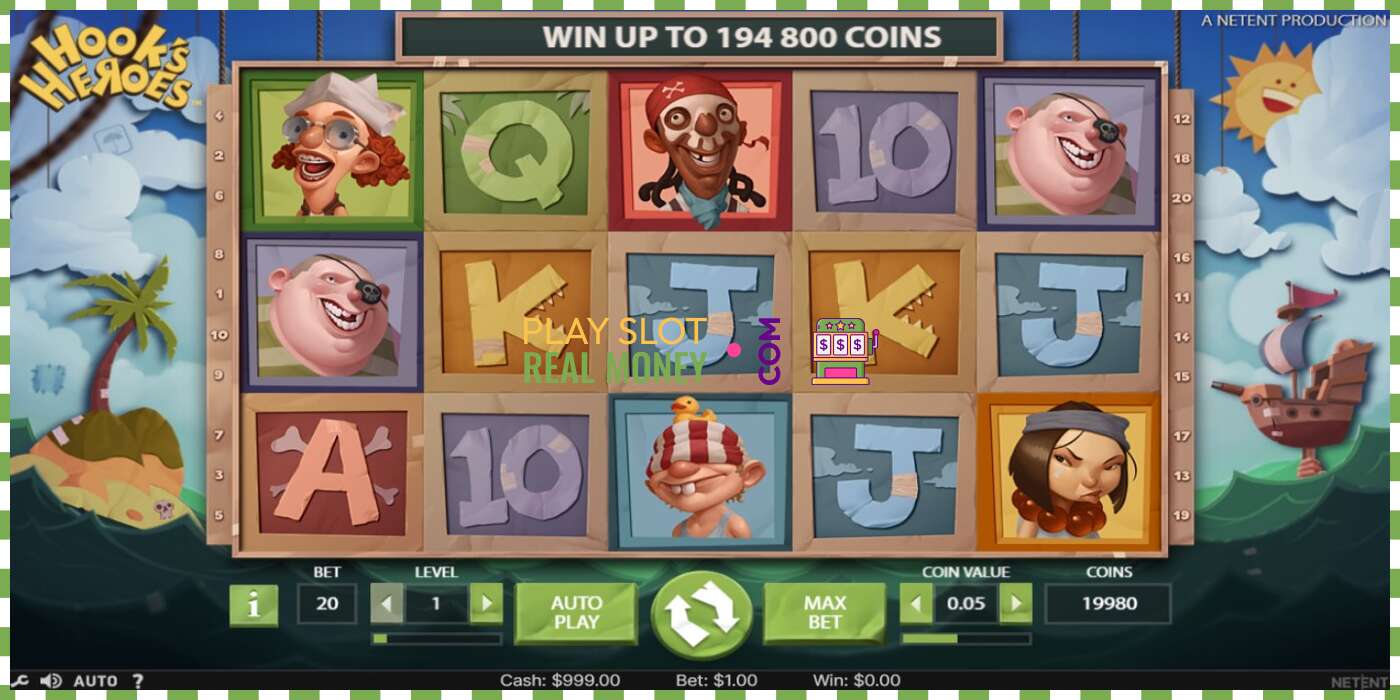 Slot Hook’s Heroes for real money, picture - 2