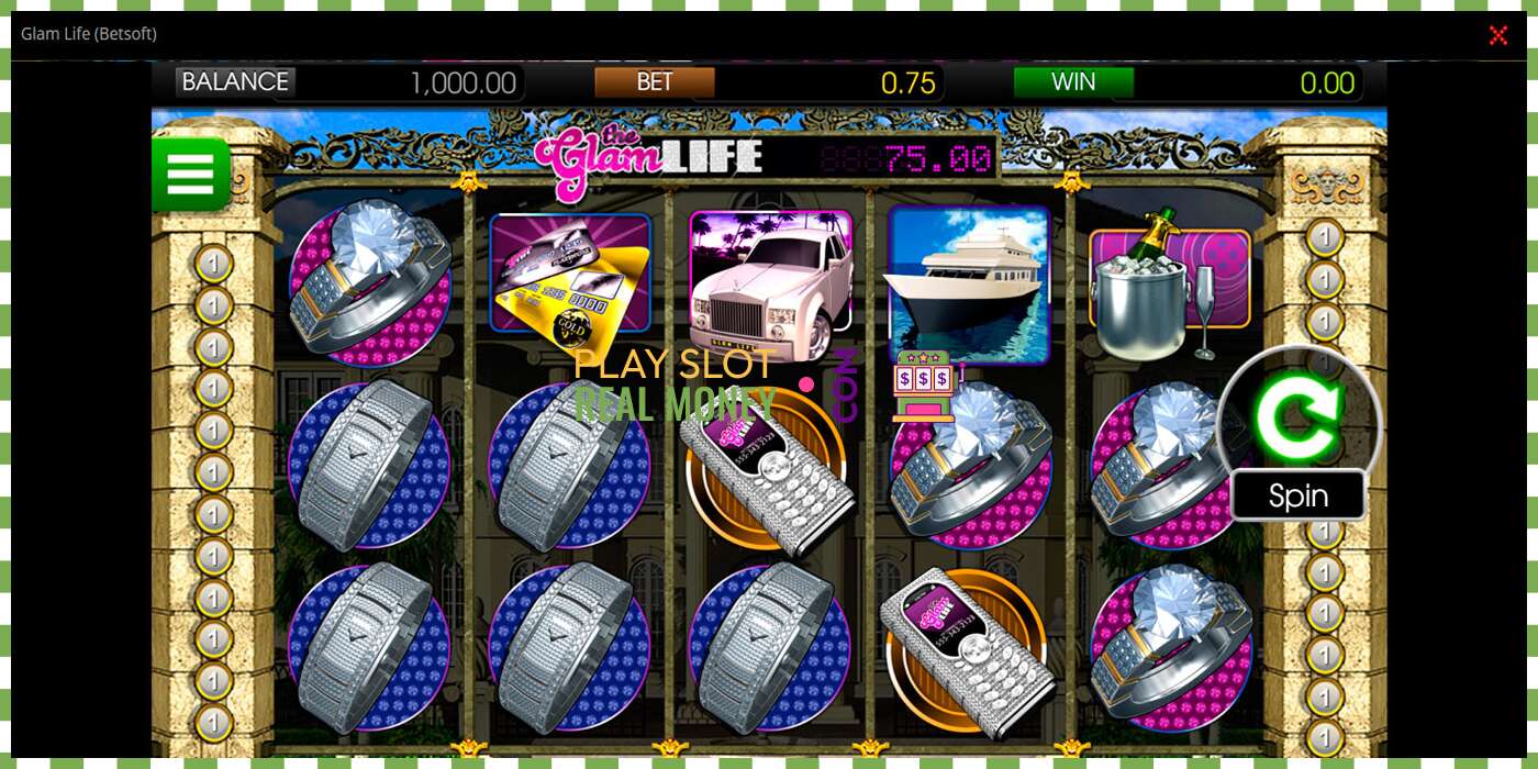 Slot Glam Life for real money, picture - 1