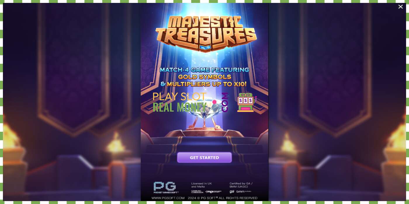 Слот Majestic Treasures на реальные деньги, картинка - 1