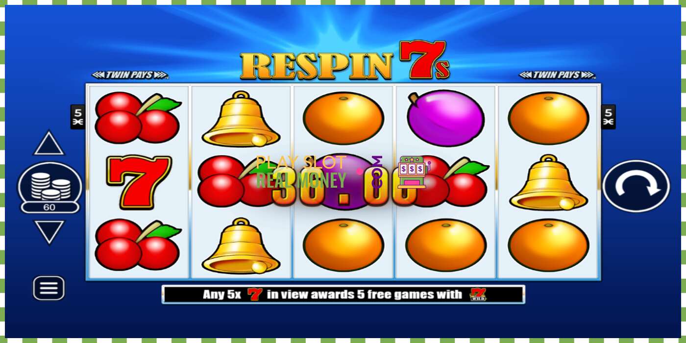 Slot Respin 7s чыныгы акча үчүн, сүрөт - 4