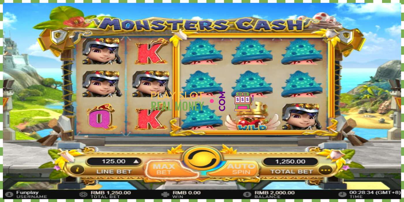 Слот Monsters Cash на реальные деньги, картинка - 3