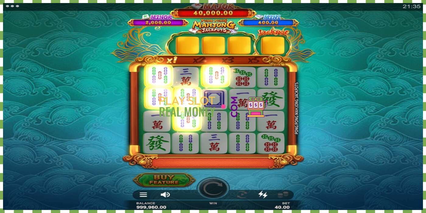 Слот Pong Pong Mahjong Jackpots на реальные деньги, картинка - 2