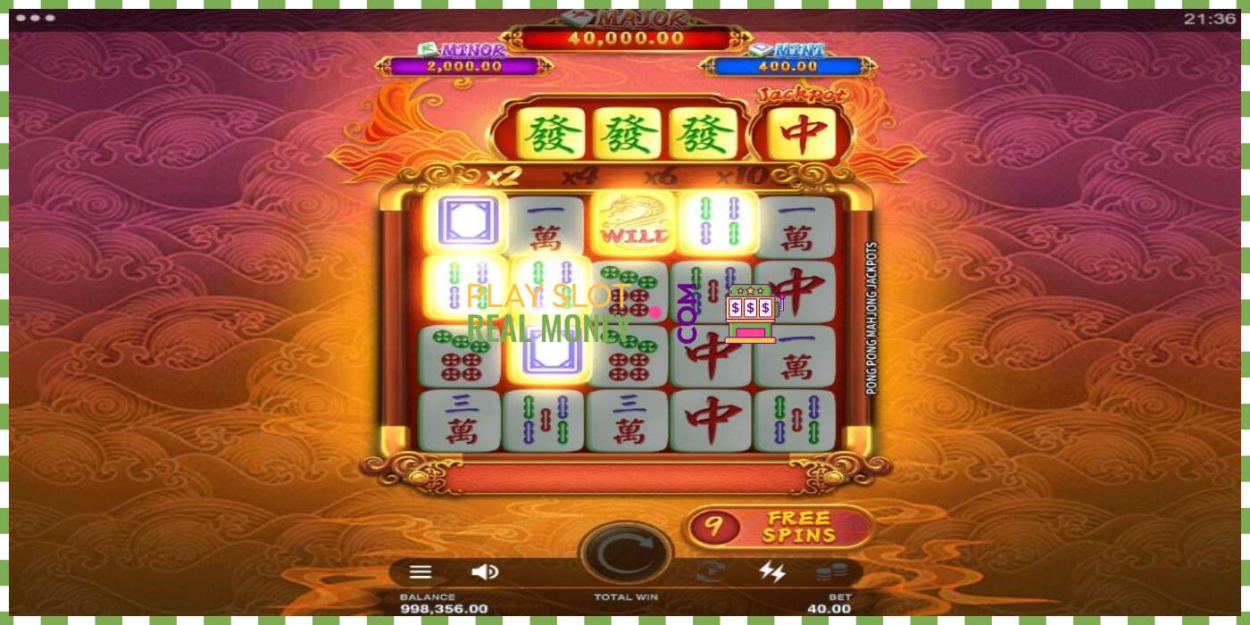 Слот Pong Pong Mahjong Jackpots на реальные деньги, картинка - 5