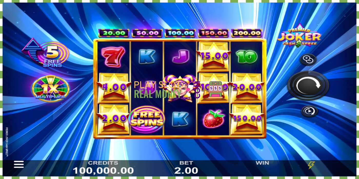 Slot Premier Joker Cash Spree untuk wang sebenar, gambar - 1