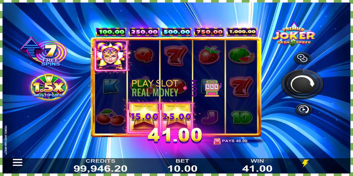 Slot Premier Joker Cash Spree untuk wang sebenar, gambar - 2