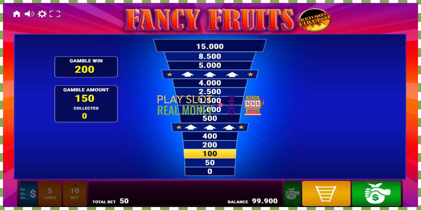 Slot Fancy Fruits Red Hot Firepot oikealla rahalla, kuva - 3