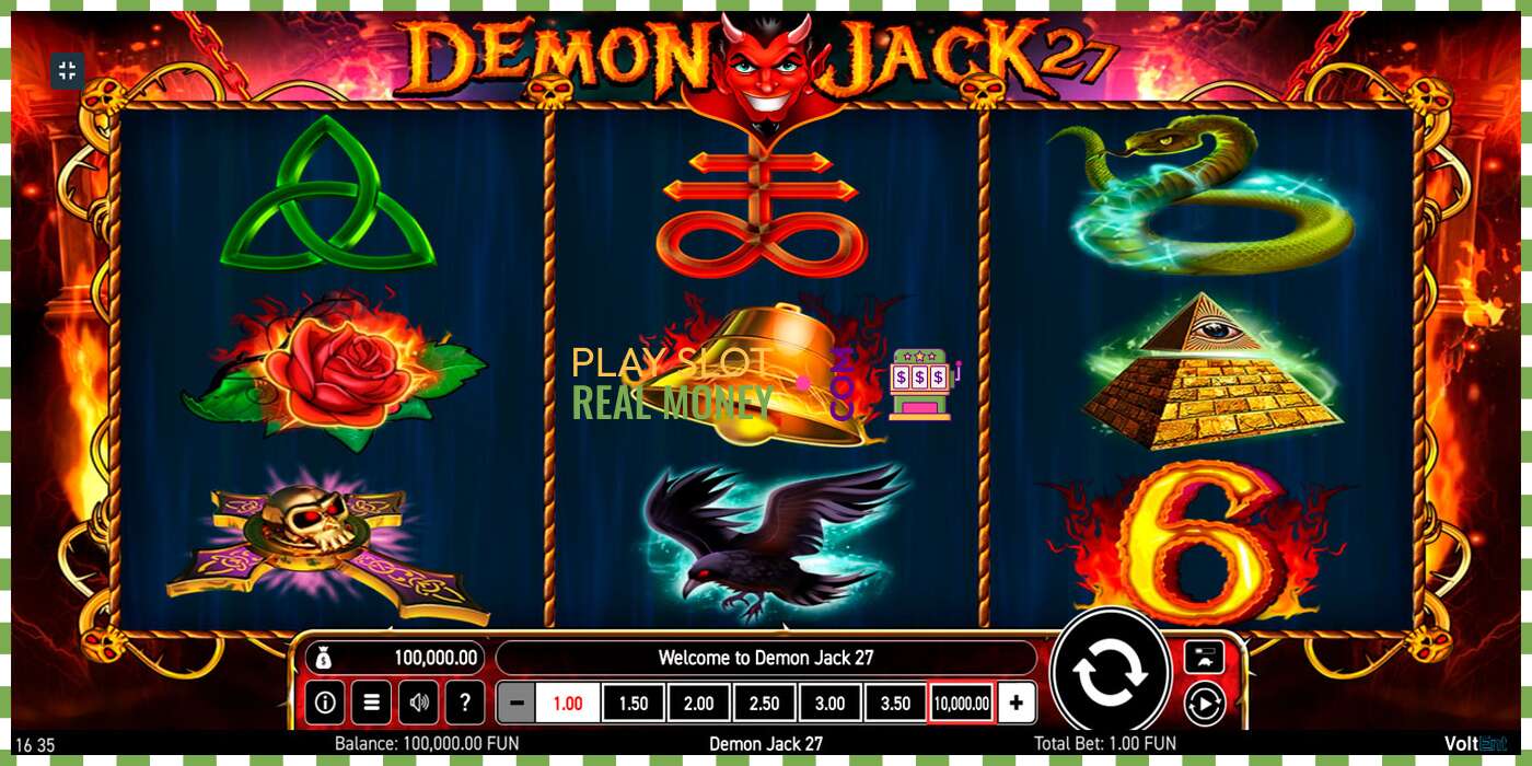 Слот Demon Jack 27 на реальные деньги, картинка - 1