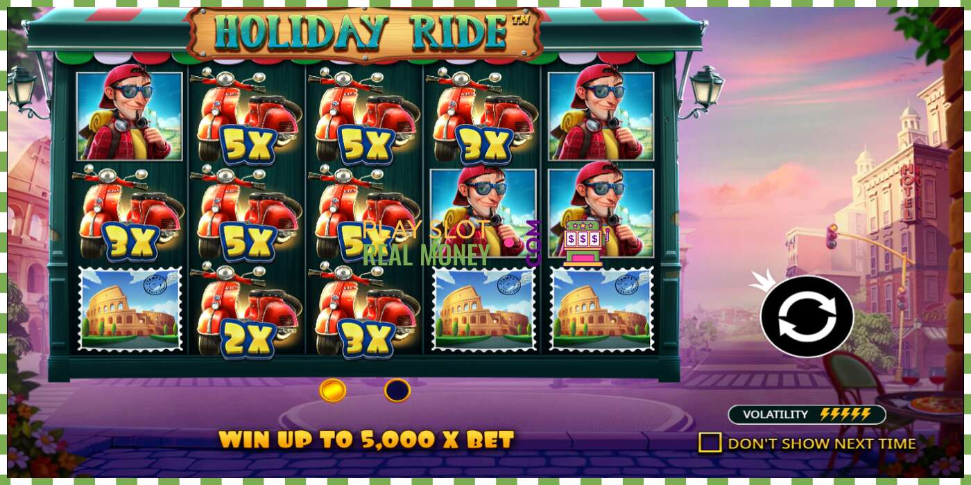 Слот Holiday Ride на реальные деньги, картинка - 1