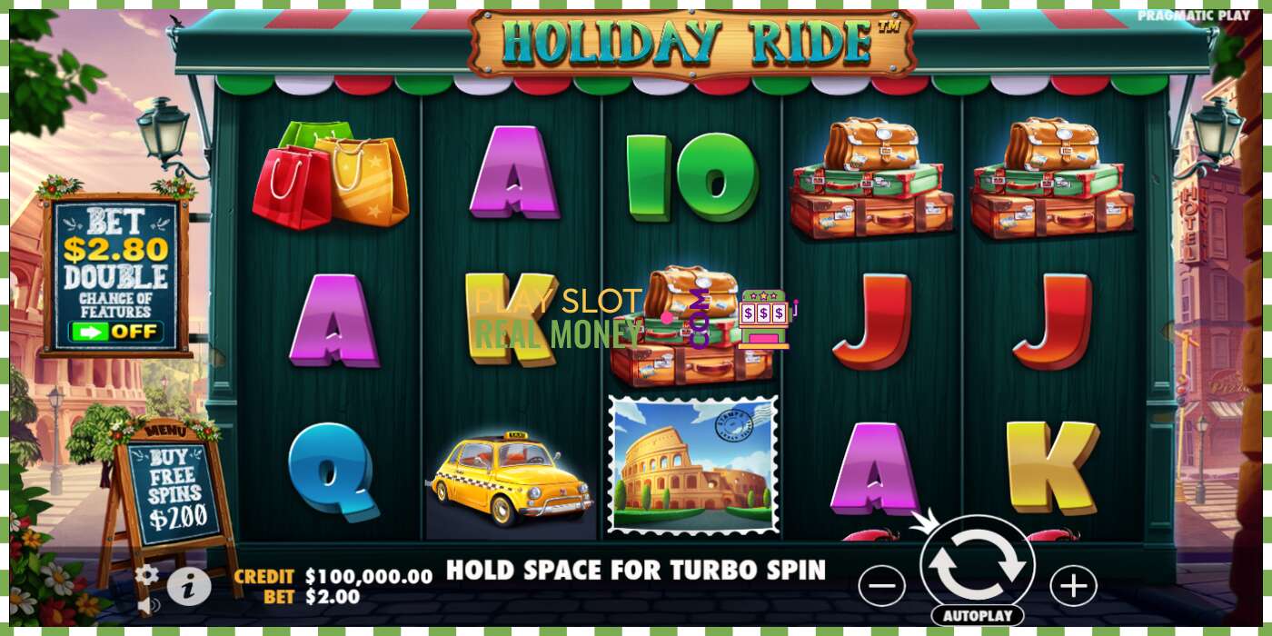 Слот Holiday Ride на реальные деньги, картинка - 2