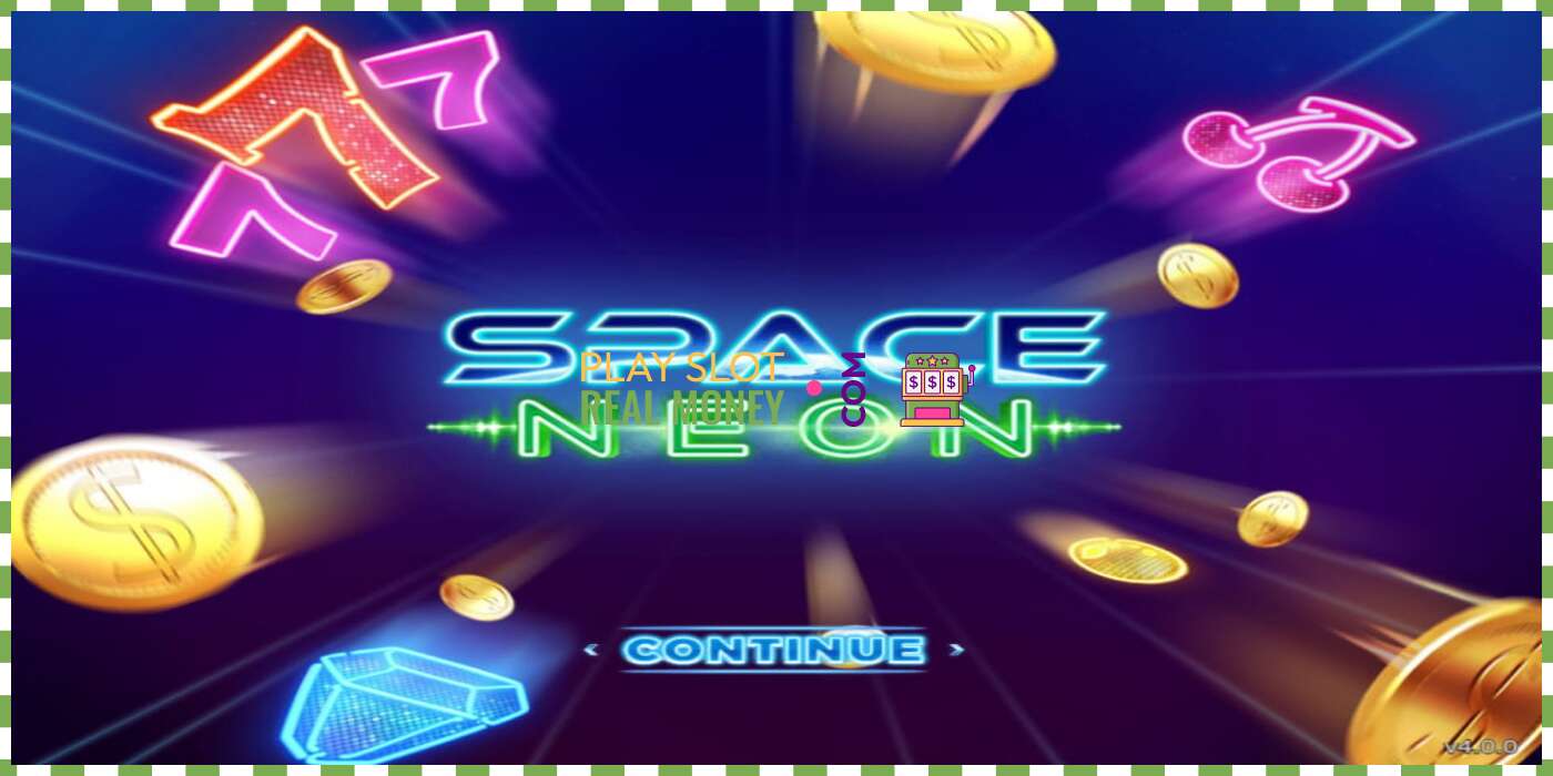 Слот Space Neon на реальные деньги, картинка - 1