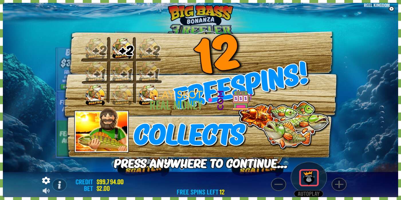 Слот Big Bass Bonanza 3 Reeler на реальные деньги, картинка - 4