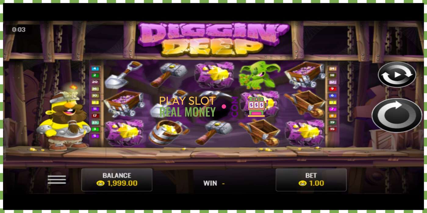 Slot Diggin’ Deep untuk wang sebenar, gambar - 1