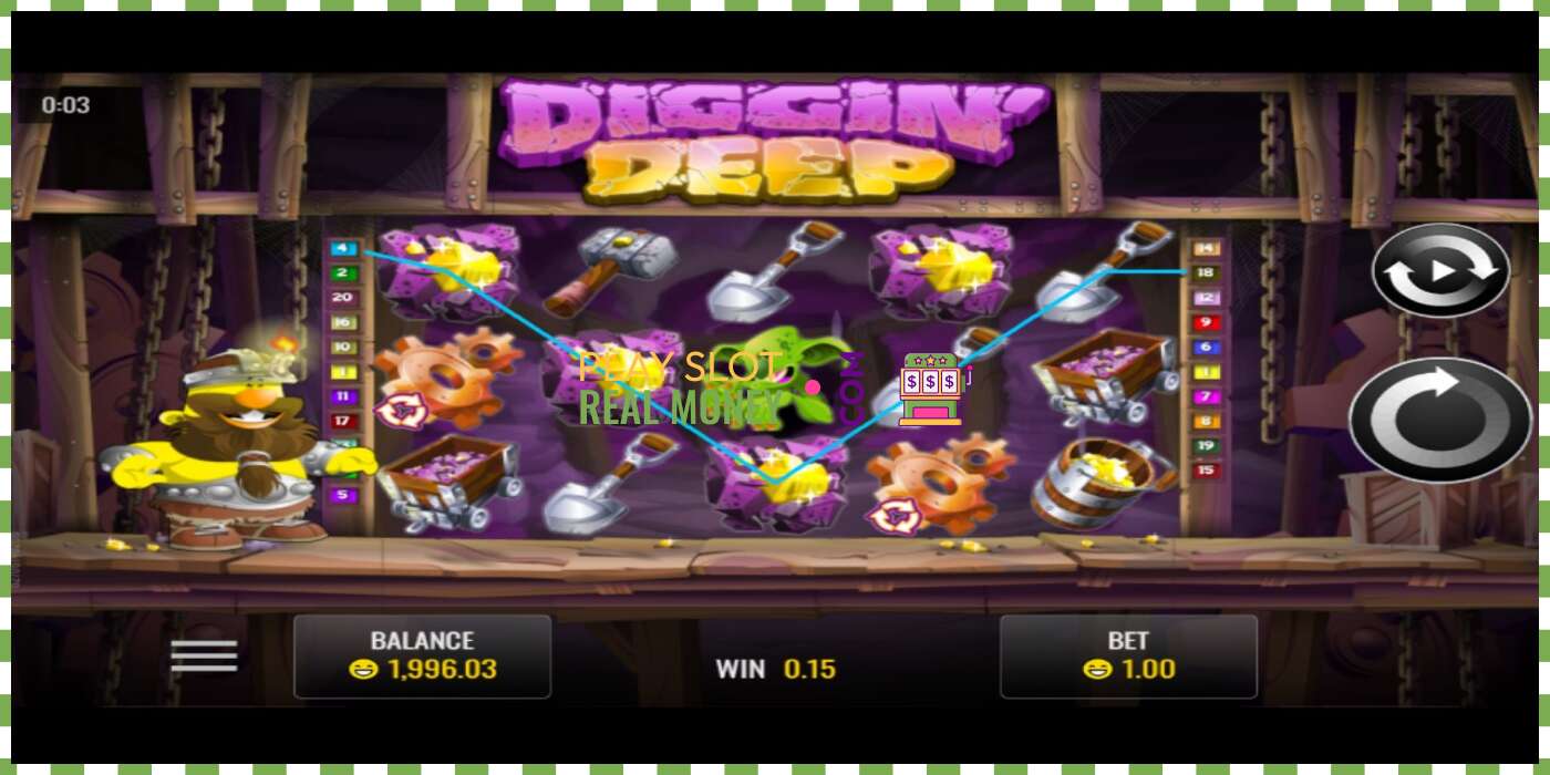 Slot Diggin’ Deep untuk wang sebenar, gambar - 2