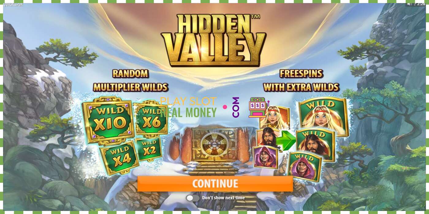 Слот Hidden Valley на реальные деньги, картинка - 1