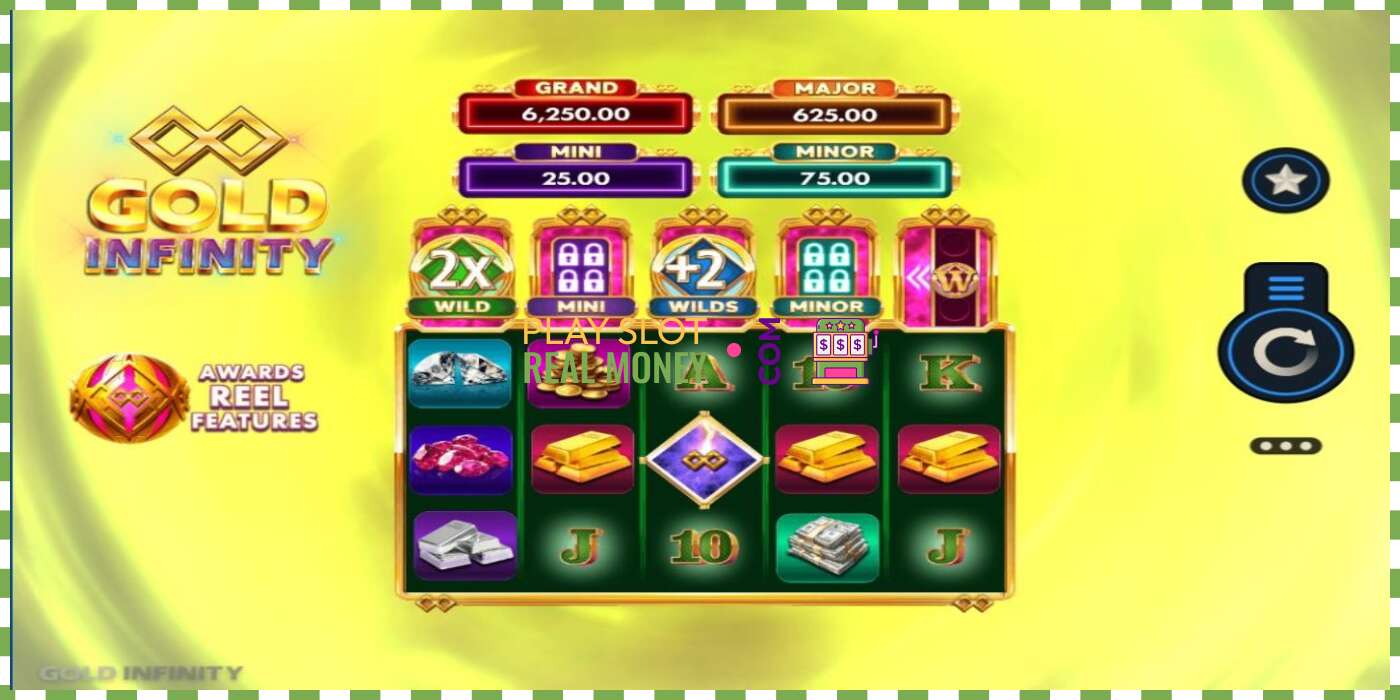 Slot Gold Infinity za skutočné peniaze, obrázok - 1