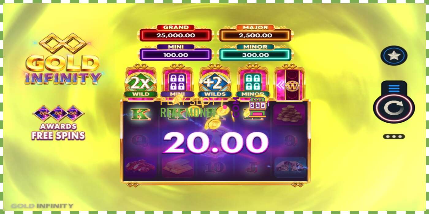 Slot Gold Infinity za skutočné peniaze, obrázok - 3