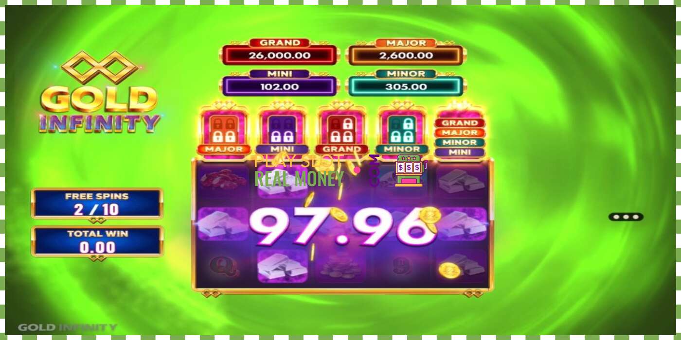 Slot Gold Infinity za skutočné peniaze, obrázok - 5