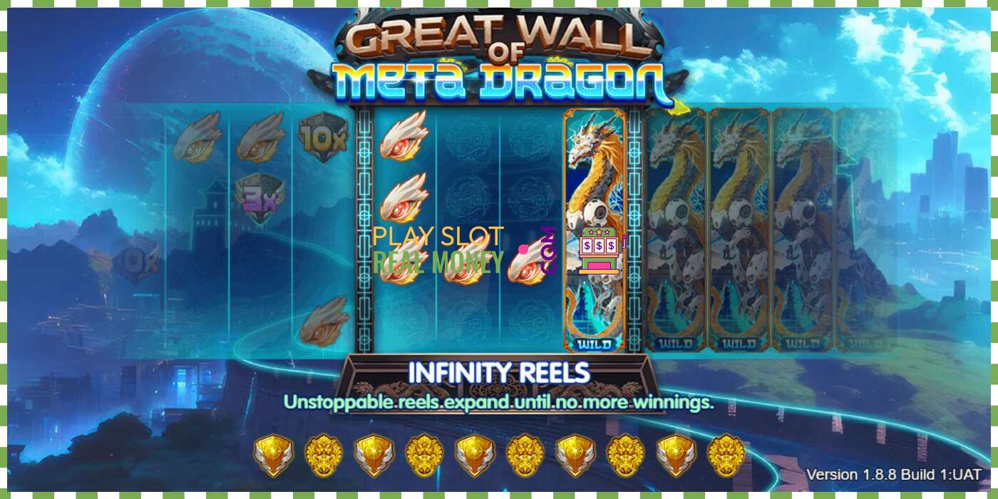 Слот Great Wall of Meta Dragon на реальные деньги, картинка - 1