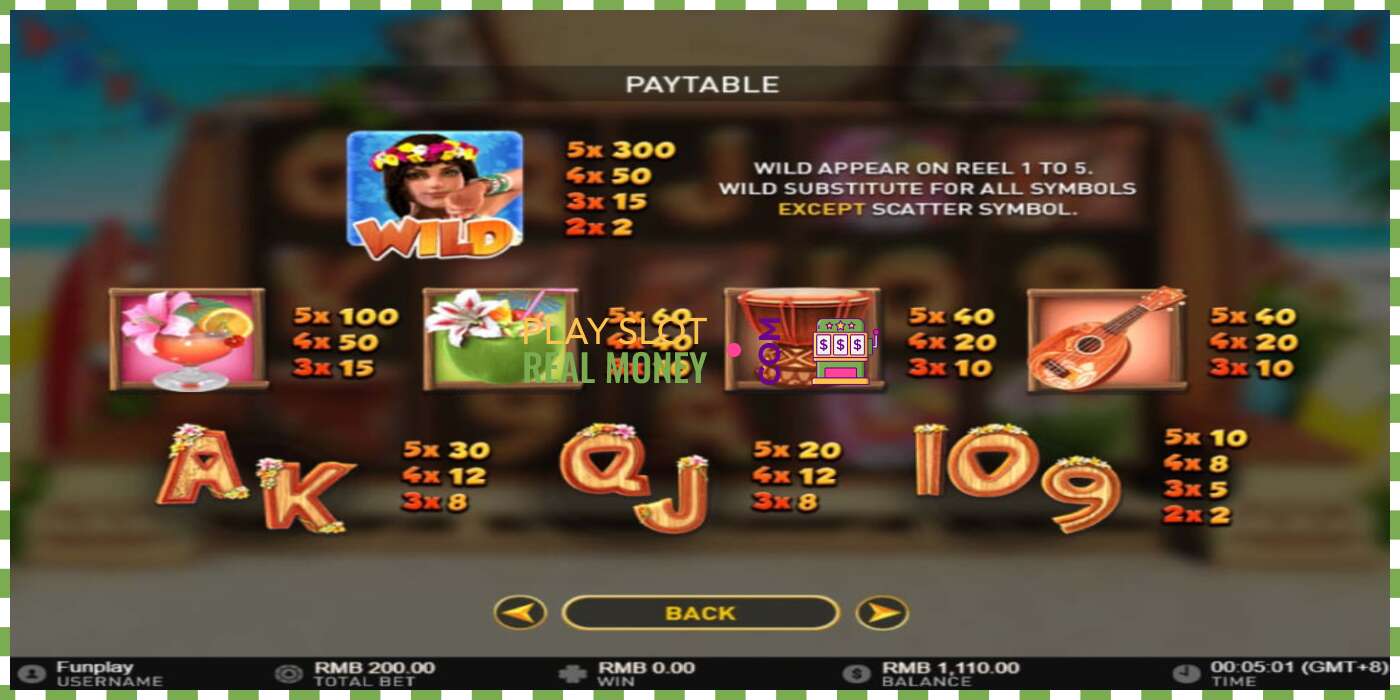 Slot Hula Girl za skutočné peniaze, obrázok - 5