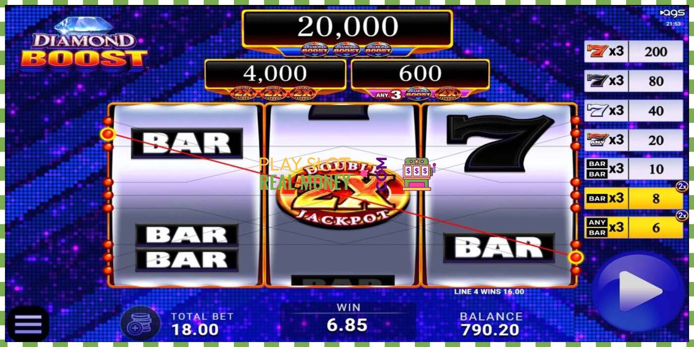 Slot Diamond Boost za pravi novac, slika - 2