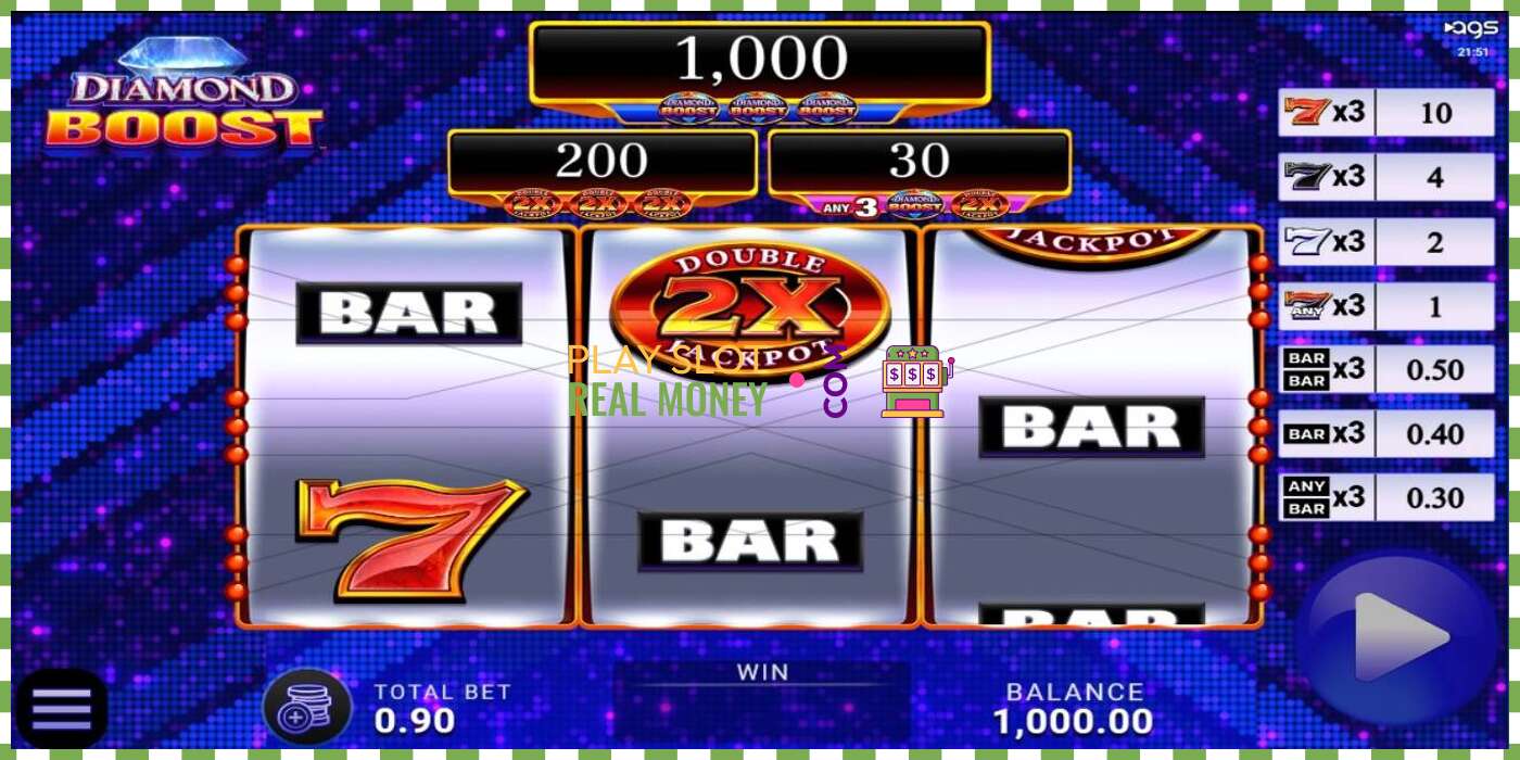 Slot Diamond Boost za pravi novac, slika - 4