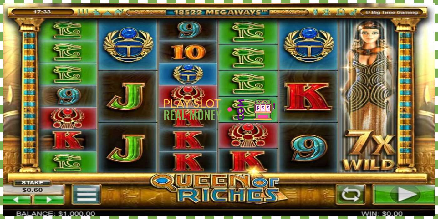 Слот Queen of Riches на реальные деньги, картинка - 1