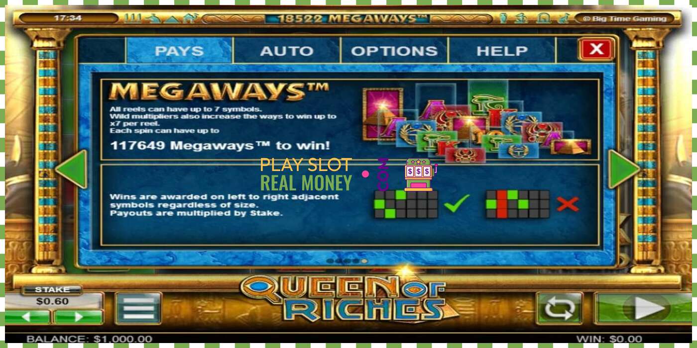 Слот Queen of Riches на реальные деньги, картинка - 4