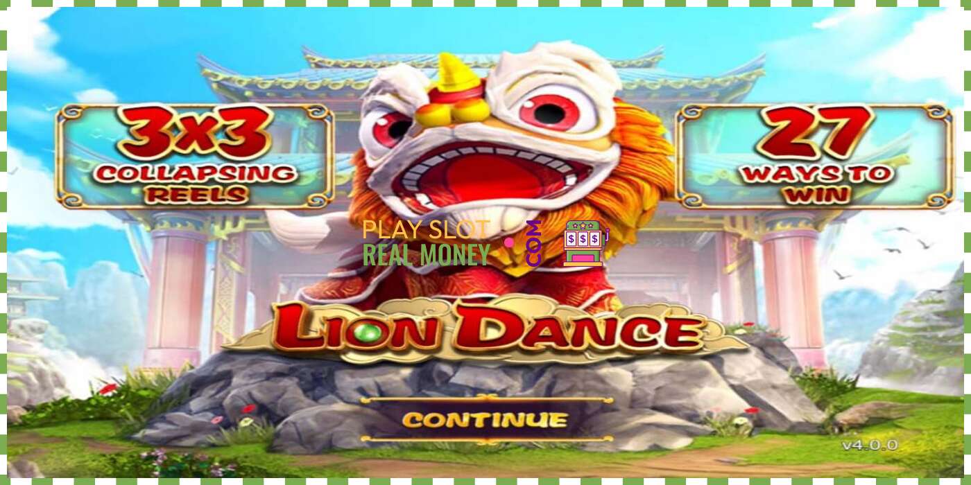 Слот Lion Dance на реальные деньги, картинка - 1