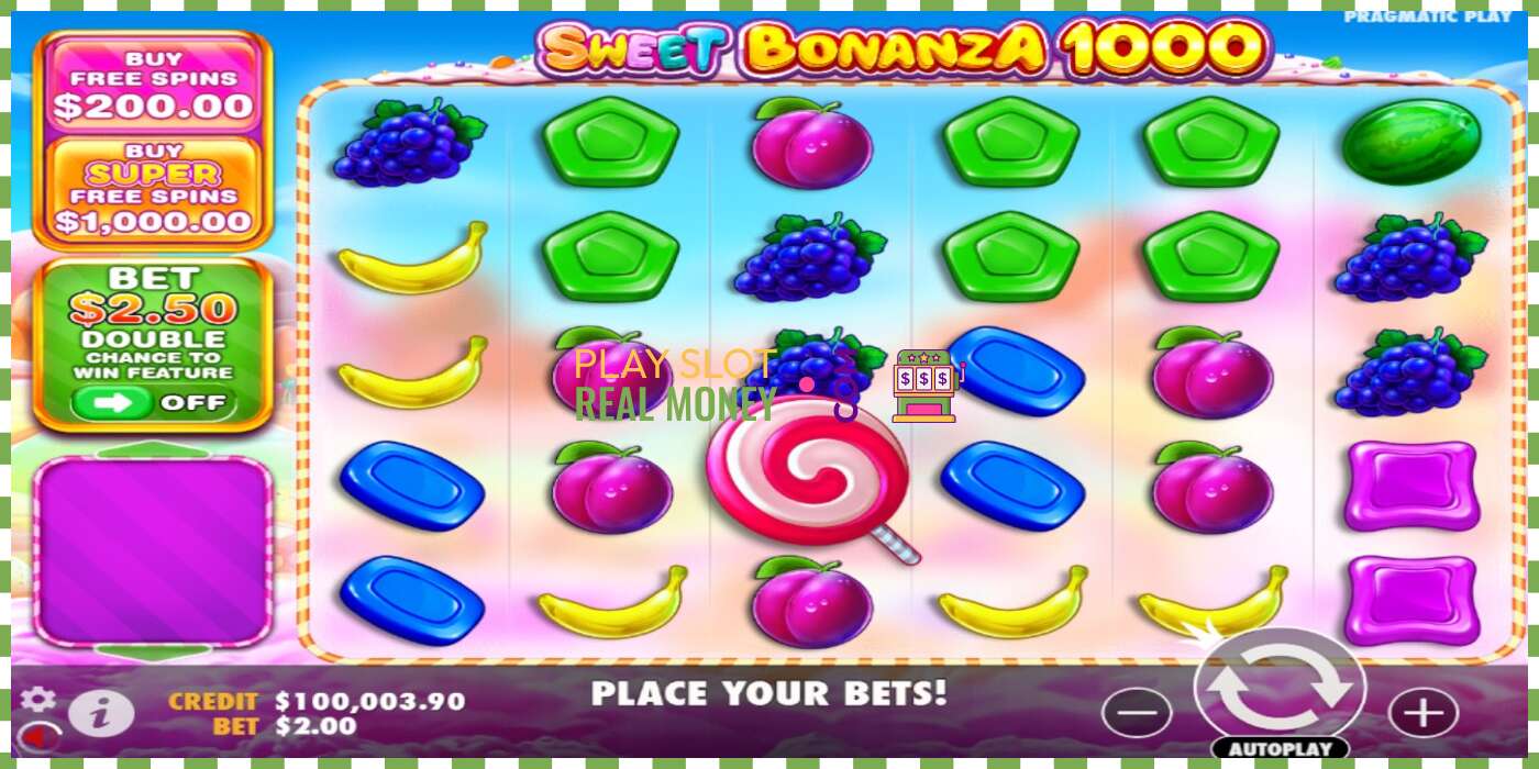 Слот Sweet Bonanza 1000 на реальные деньги, картинка - 2