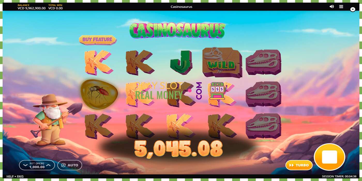 Слот Casinosaurus на реальные деньги, картинка - 3