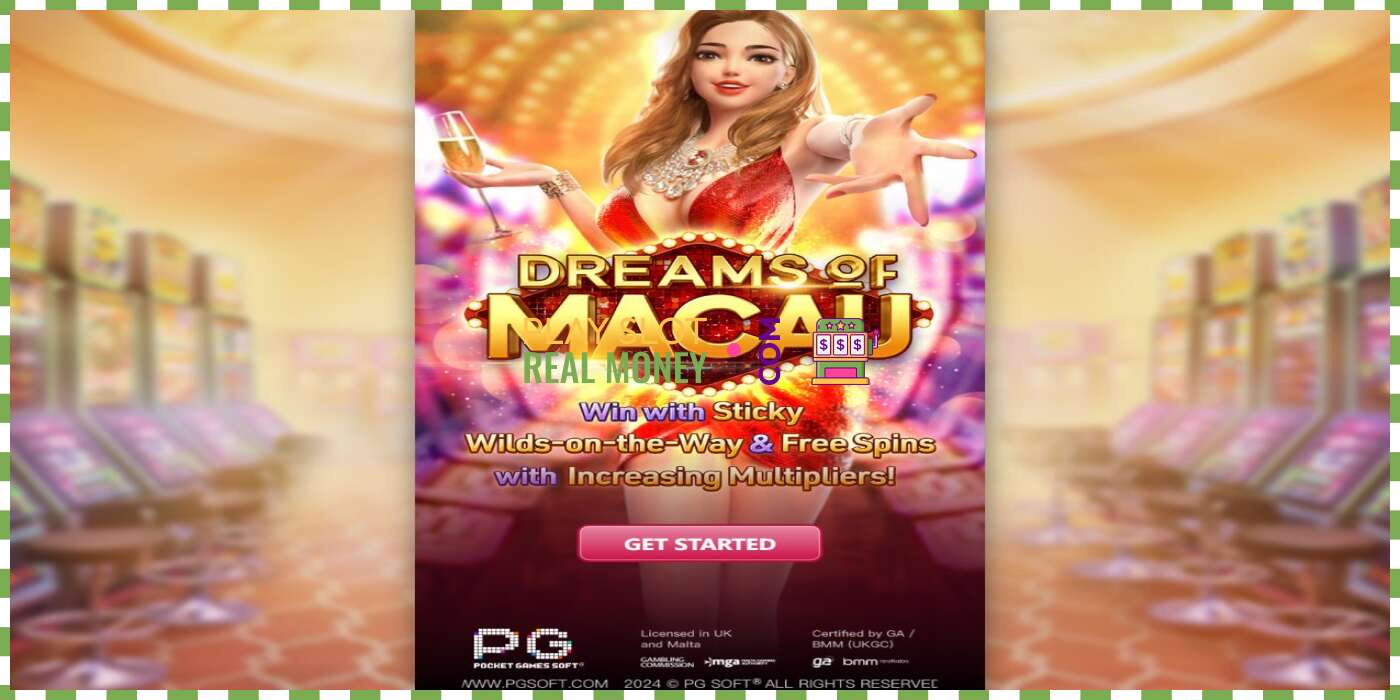 Slot Dreams of Macau untuk wang sebenar, gambar - 1