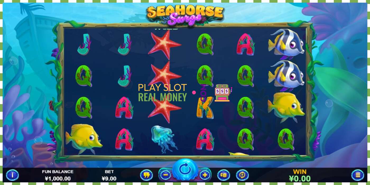 Слот Seahorse Surge на реальные деньги, картинка - 1