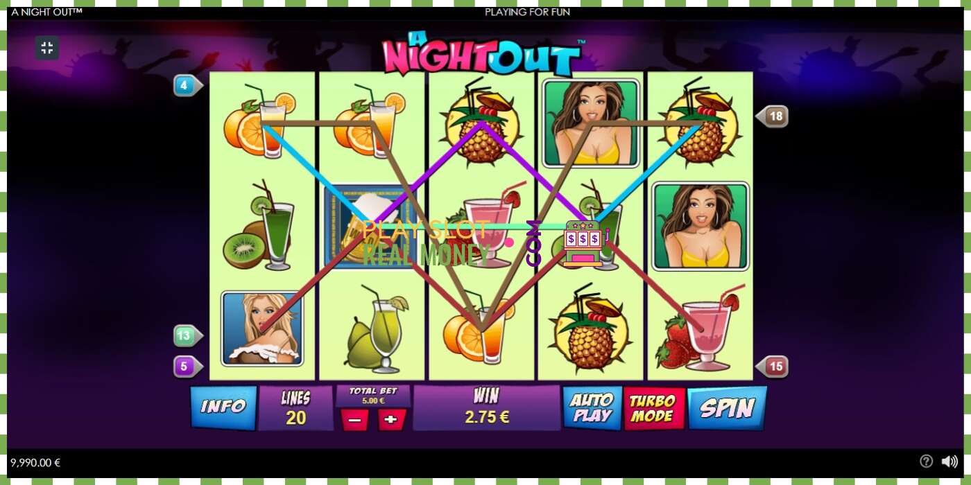 Slot A Night Out for real money, picture - 2