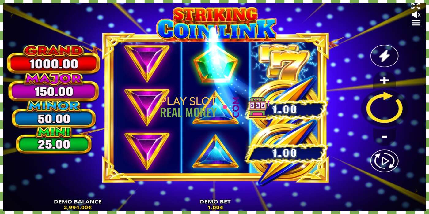 Slot Striking Coin Link por diñeiro real, imaxe - 3