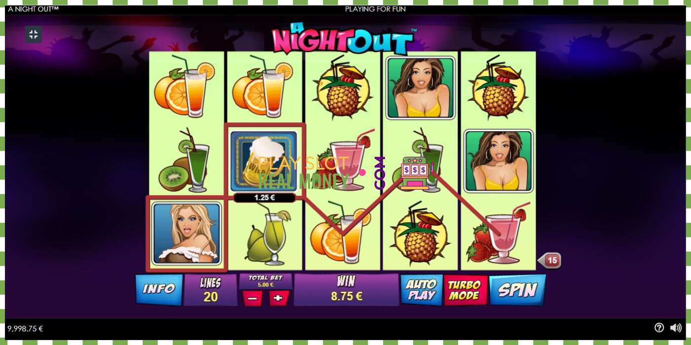 Slot A Night Out for real money, picture - 3