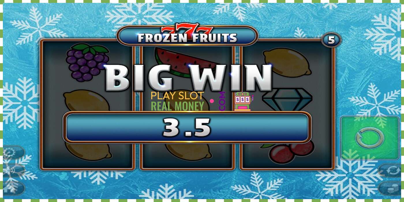 Slot 777 Frozen Fruits za skutečné peníze, obrázek - 2