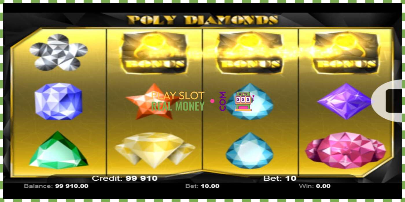 Слот Poly Diamonds на реальные деньги, картинка - 3