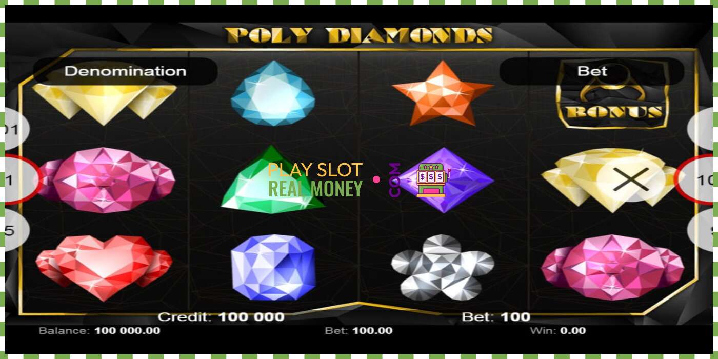 Слот Poly Diamonds на реальные деньги, картинка - 7